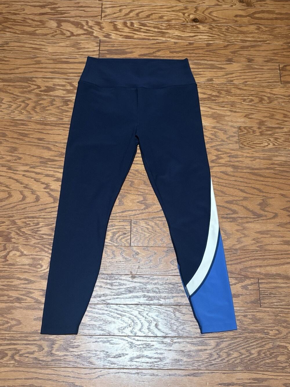 Peloton Women's Navy Blue High Waisted Athletic Leggings Yoga Pants, Size XL